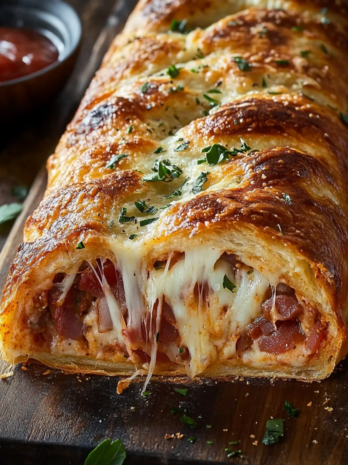 Italian Stromboli Stuffed Bread: A Cozy, Homemade Treat 3 Italian Stromboli Stuffed Bread
