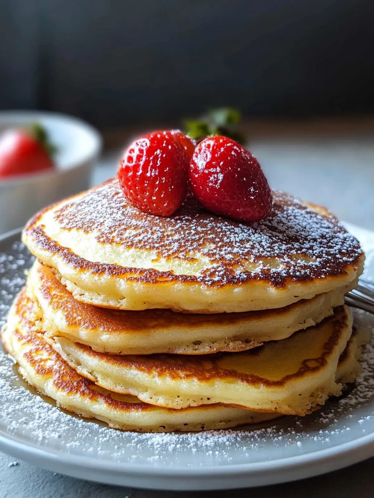 Fluffy Coconut Flour Pancakes