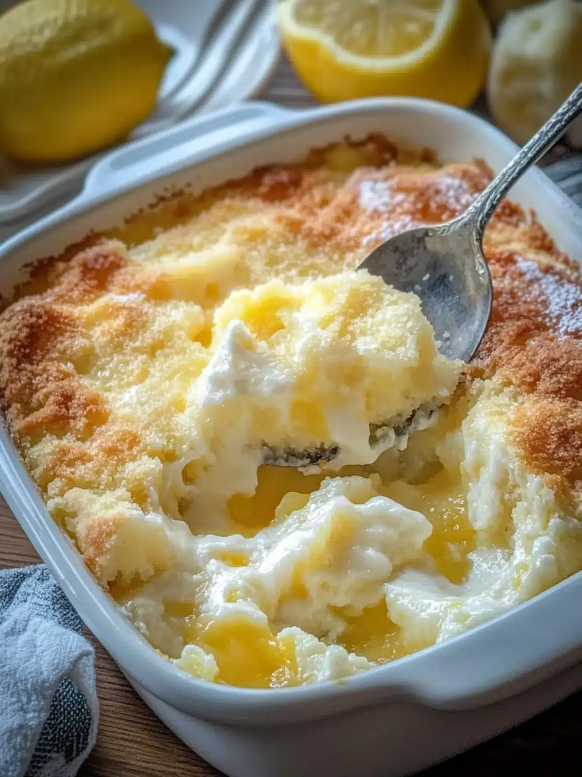 Lemon Cream Cheese Dump Cake: A Sweet, Easy Delight 2 Lemon Cream Cheese Dump Cake