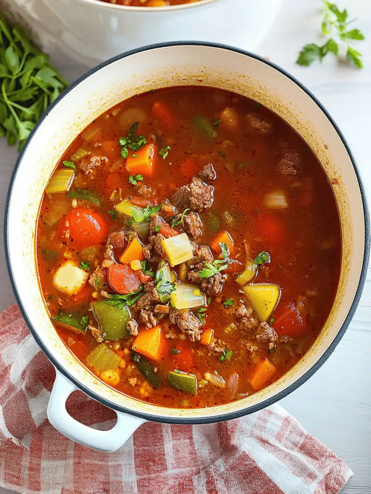 Hearty Beef Vegetable Soup Recipe for Cozy Nights 3 Beef Vegetable Soup Recipe