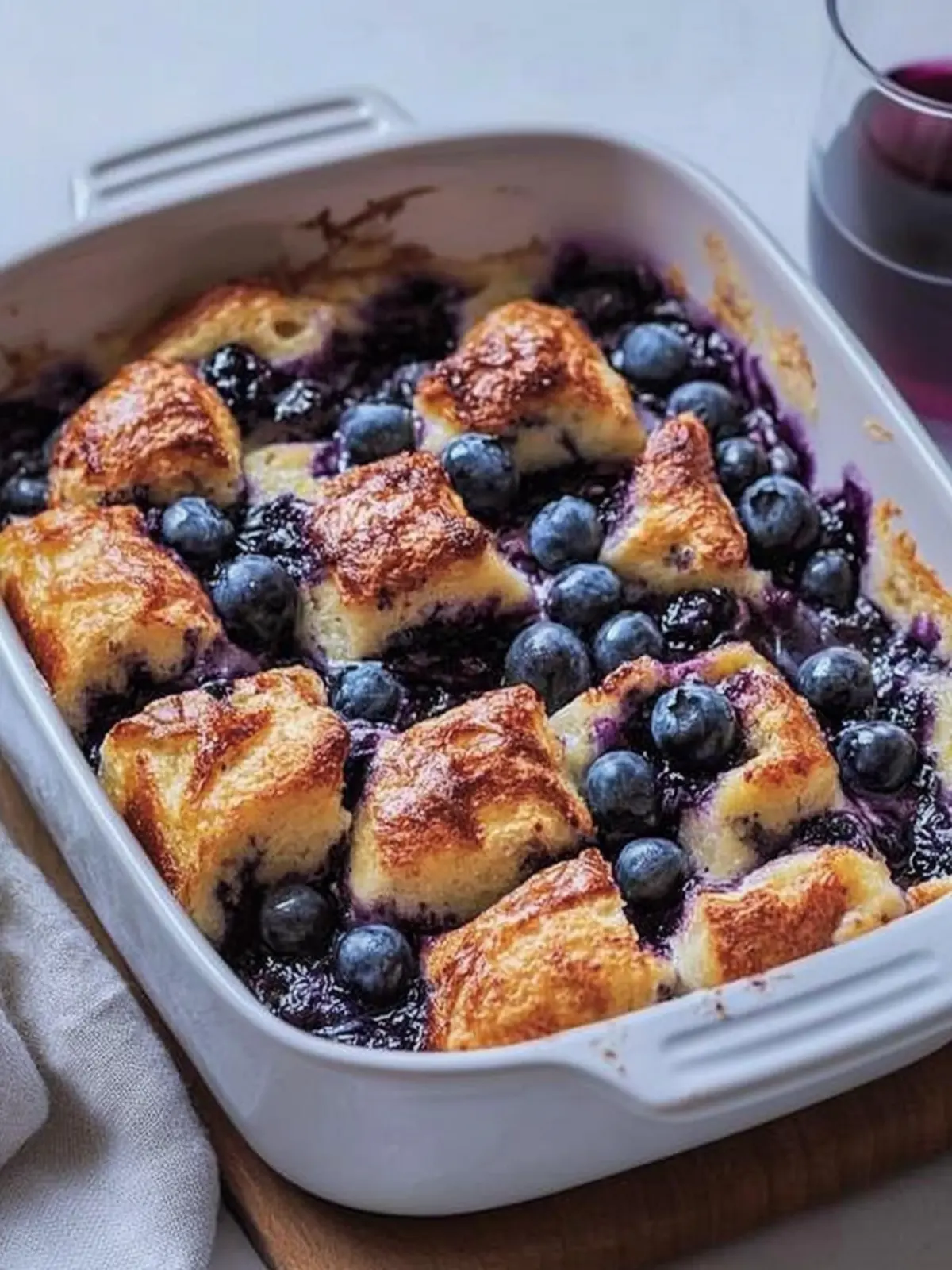 Cozy Blueberry Croissant French Toast Bake for Lazy Mornings 4 Cozy Blueberry Croissant French Toast Bake
