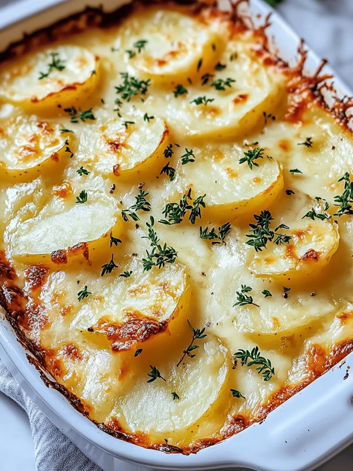 Creamy Potato Au Gratin: The Cheesy Comfort You Crave 3 Creamy Potato Au Gratin