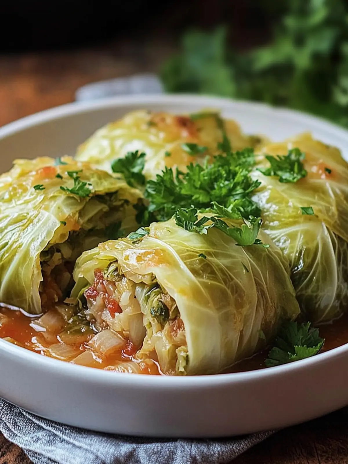 Crockpot Cabbage Rolls