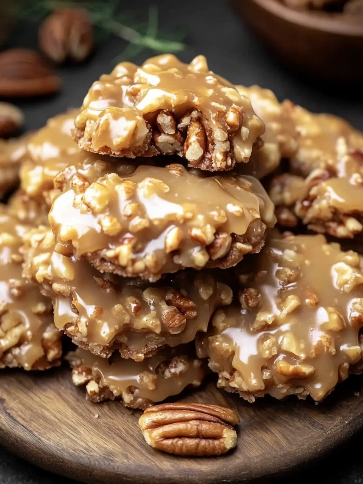 No-Bake Coconut Pecan Praline Cookies You ll Crave Daily 4 No-Bake Coconut Pecan Praline Cookies
