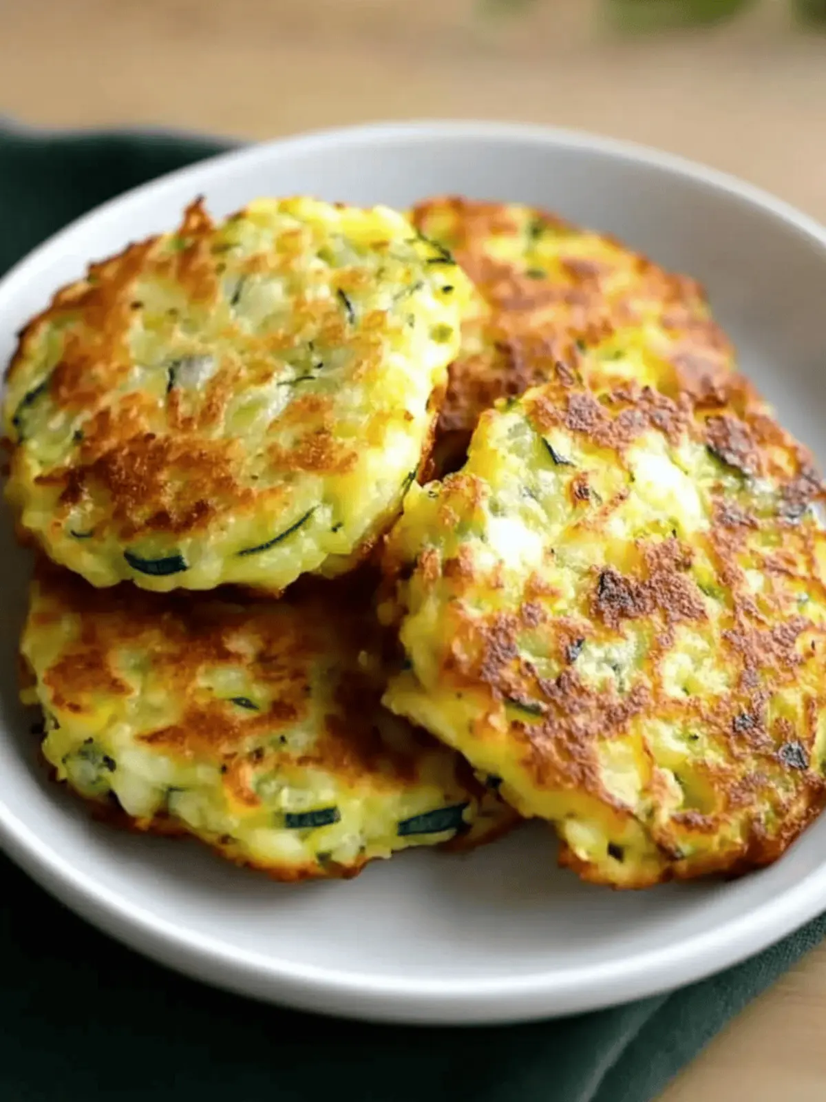 Zucchini and Potato Fritters