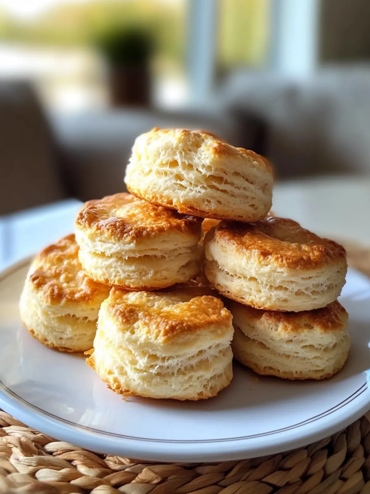 Melt-in-Your-Mouth 2-Ingredient Biscuits