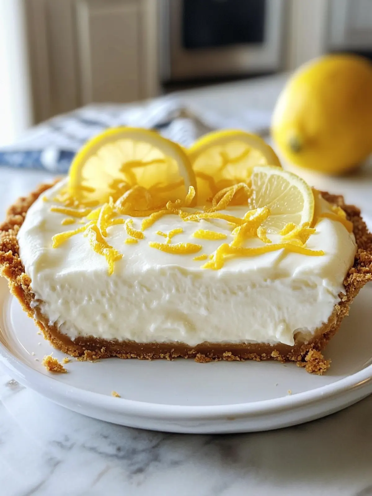 Delicious No-Bake Cream Cheese Lemonade Pie You ll Love 4 No-Bake Cream Cheese Lemonade Pie