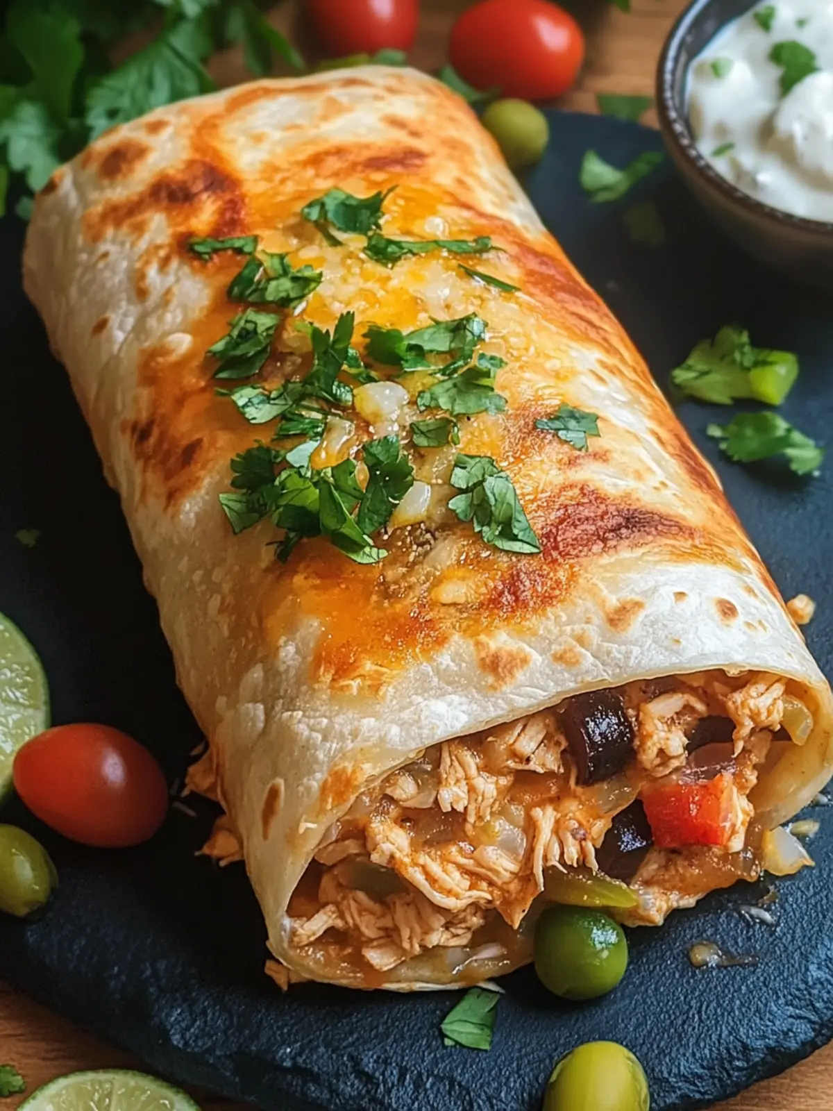Chicken Chimichanga
