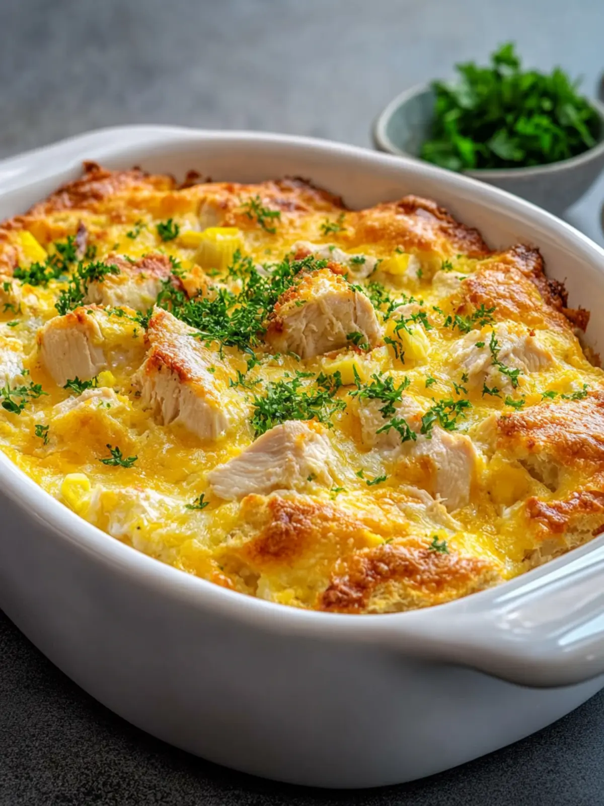 Creamy Chicken Breakfast Bake You'll Crave Every Morning 4 Creamy Chicken Breakfast Bake