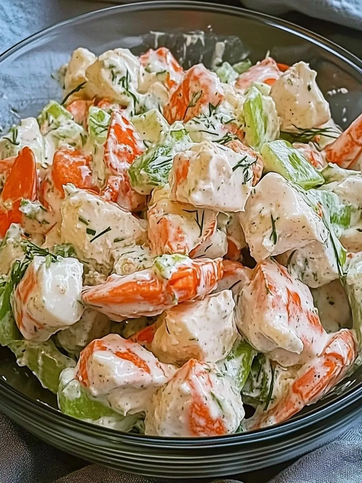 Delicious Crab Salad Recipe - Your Perfect Seafood Salad Delight 3 Crab Salad (Seafood Salad) -