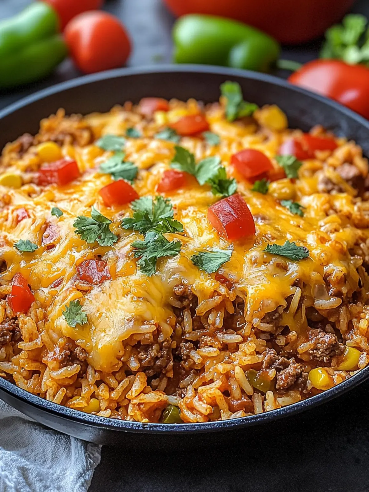 Cheesy Beef Enchilada Rice: Your New Weeknight Favorite! 2 Cheesy Beef Enchilada Rice