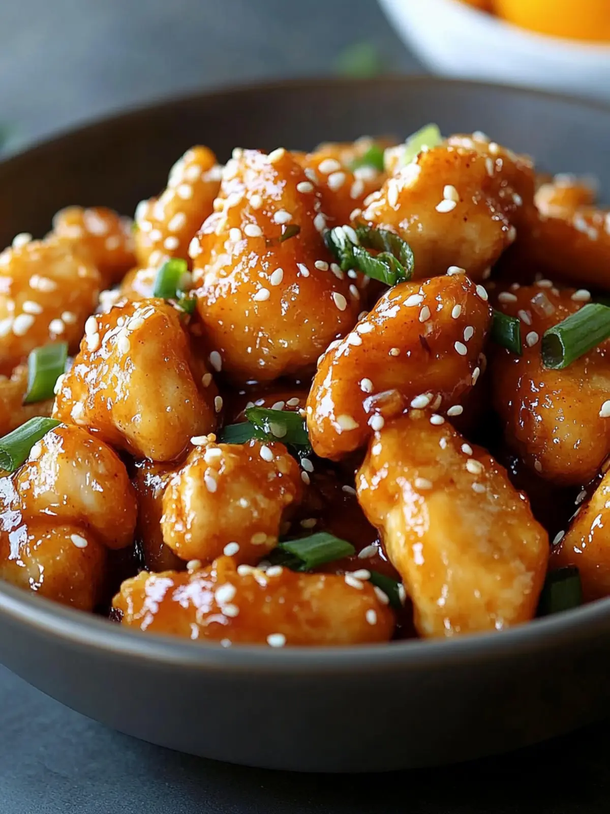 Easy 4-Ingredient Orange Chicken That's Simply Irresistible 2 Easy 4-ingredient Orange Chicken!