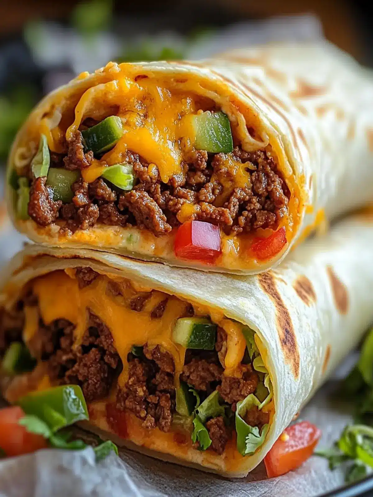 Savor the Bold Flavor of Beefy Nacho Cheese Wraps Tonight 3 Beefy Nacho Cheese Wrap