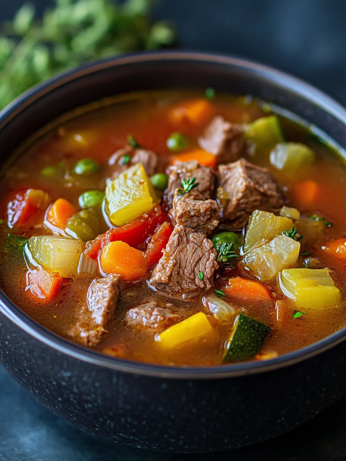 Ultimate Beef Vegetable Soup: A Cozy One-Pot Delight 2 Beef Vegetable Soup