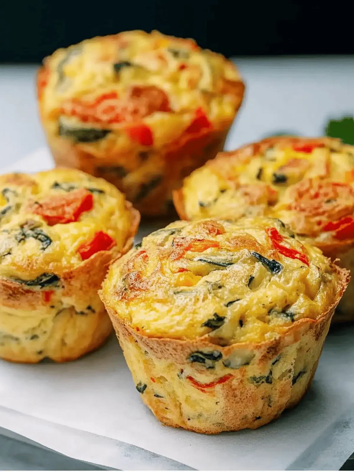 Healthy Vegetable Omelette Muffins Recipe for Busy Mornings 2 Healthy Vegetable Omelette Muffins Recipe