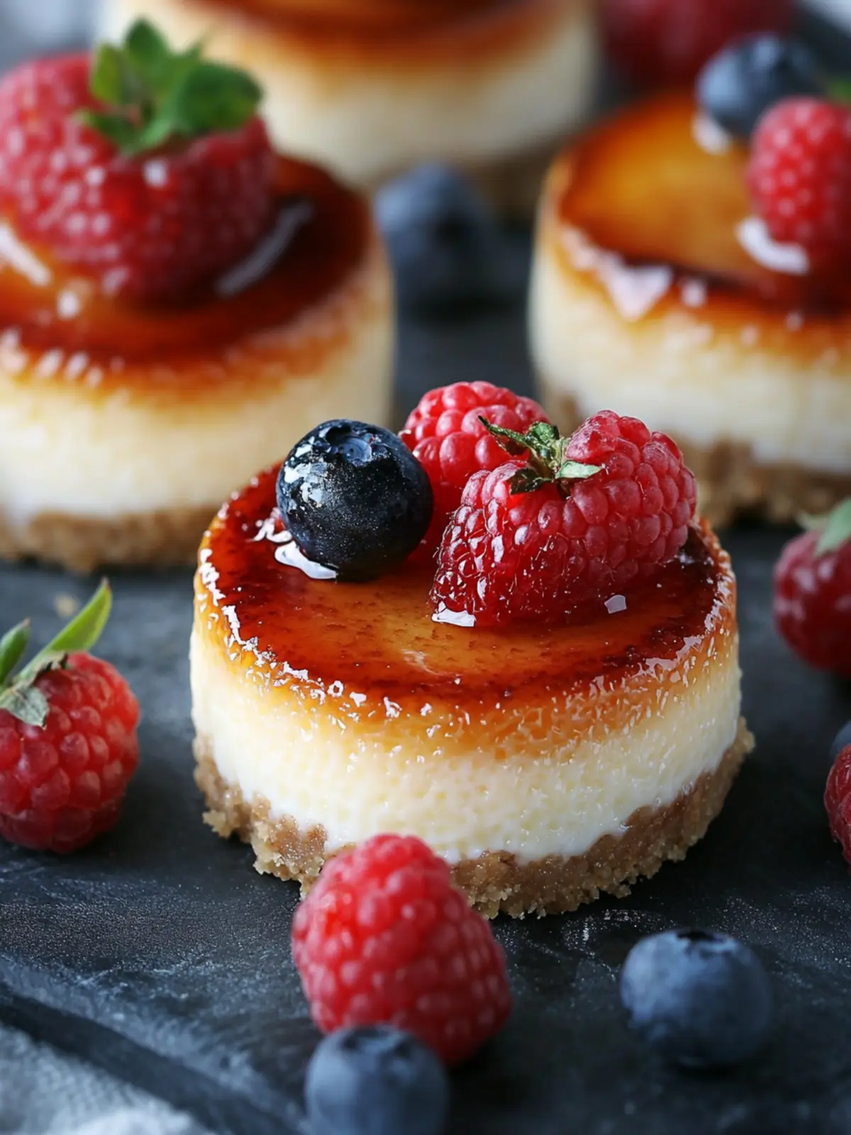 Irresistible Mini Cr me Br »l e Cheesecakes You ll Love 3 Mini Cr me Br »l e Cheesecakes