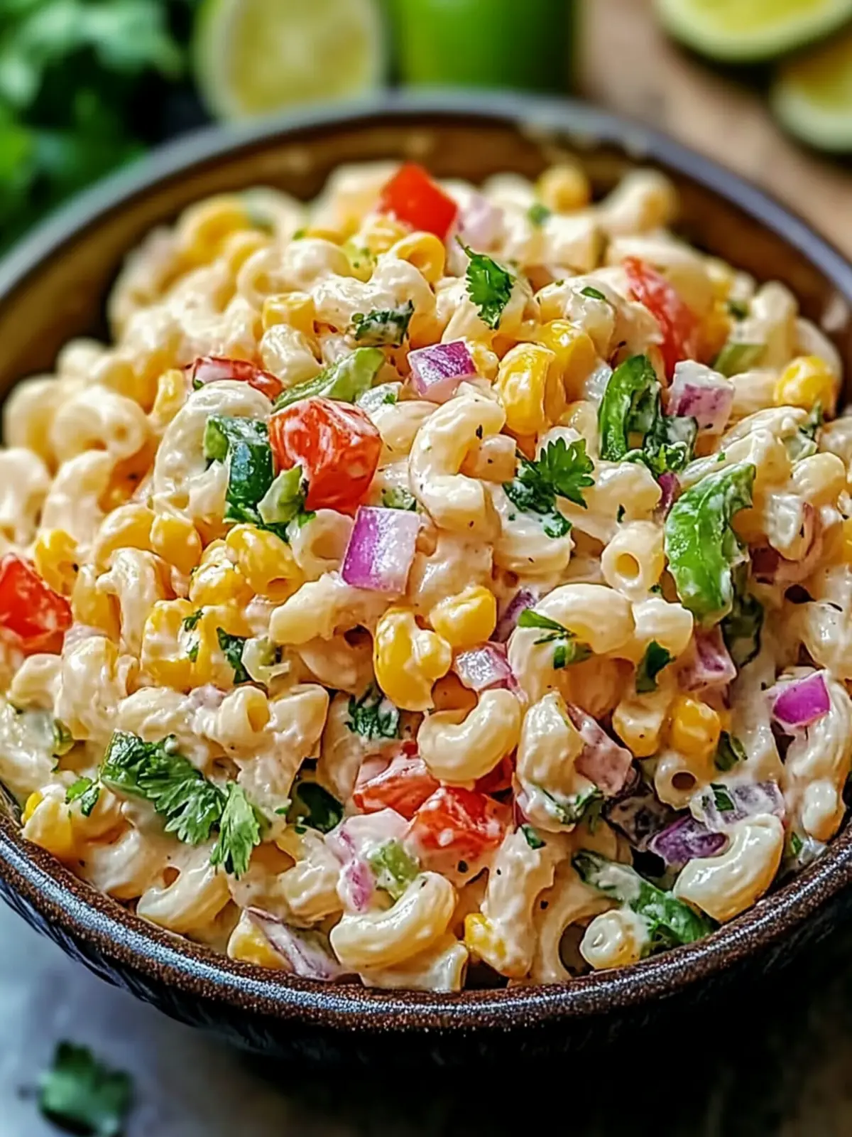 Zesty Mexican Macaroni Salad to Spice Up Your BBQ 3 Mexican Macaroni Salad