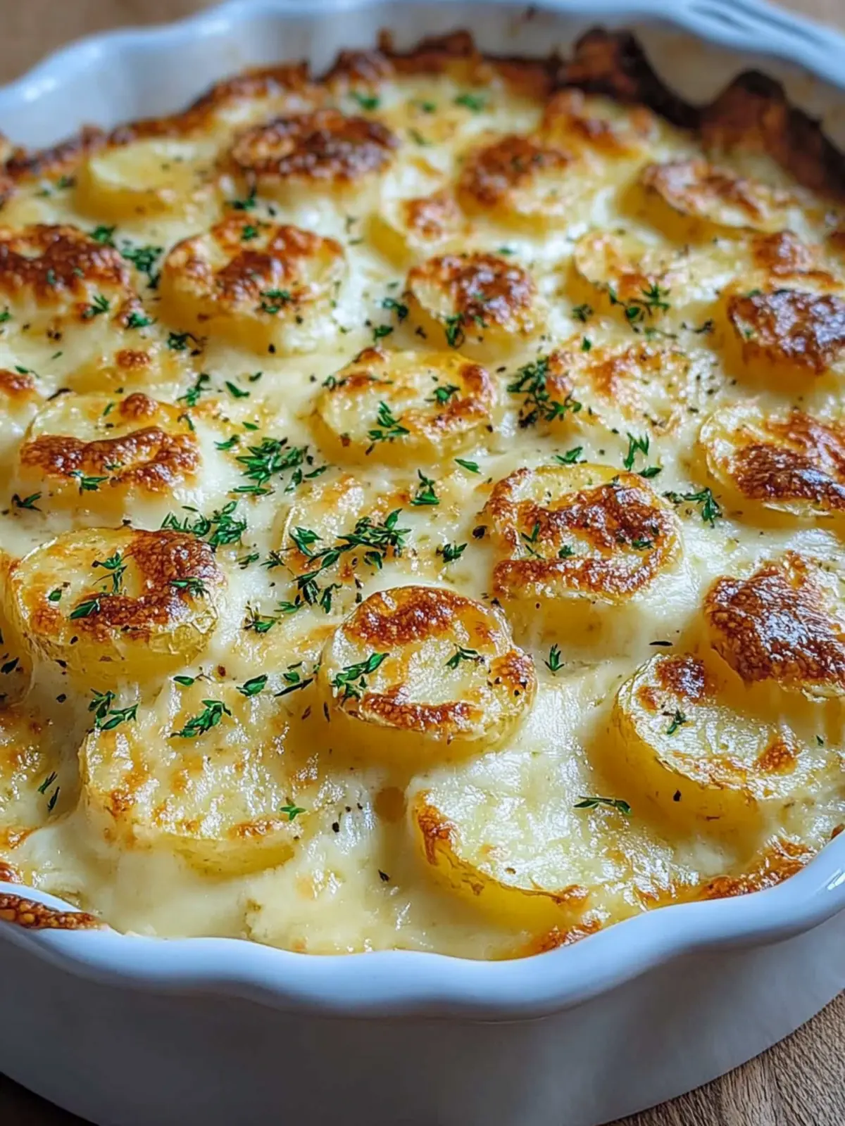 Cheesy Garlic Potato Bake: Comfort Food You'll Crave 3 Cheesy Garlic Potato Bake