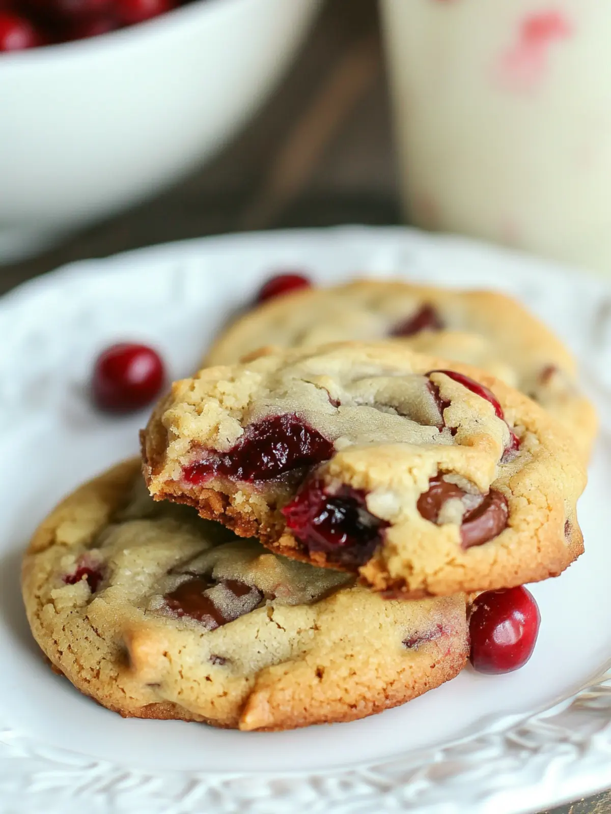 Cherry Garcia Cookies That Bring Ice Cream Joy to Your Oven 2 Cherry Garcia Cookies