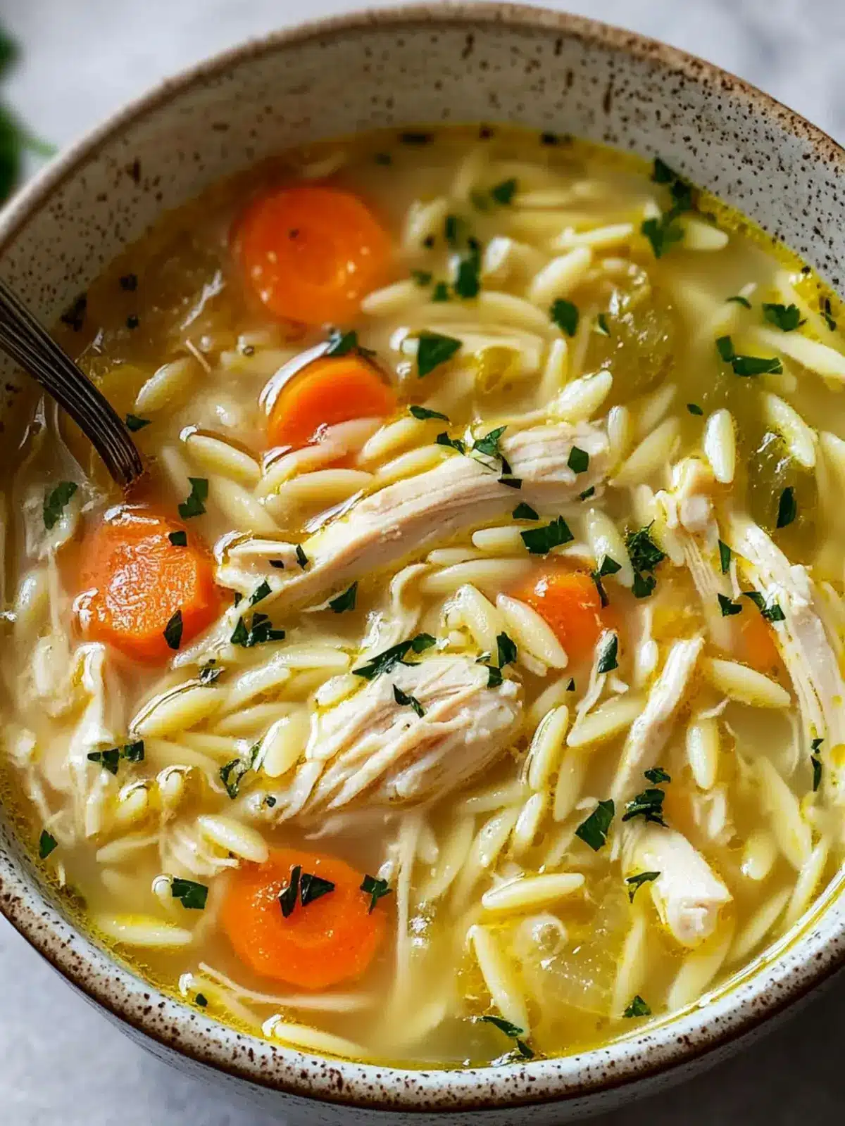 Lemon Chicken Orzo Soup for Cozy Nights at Home 4 Lemon Chicken Orzo Soup