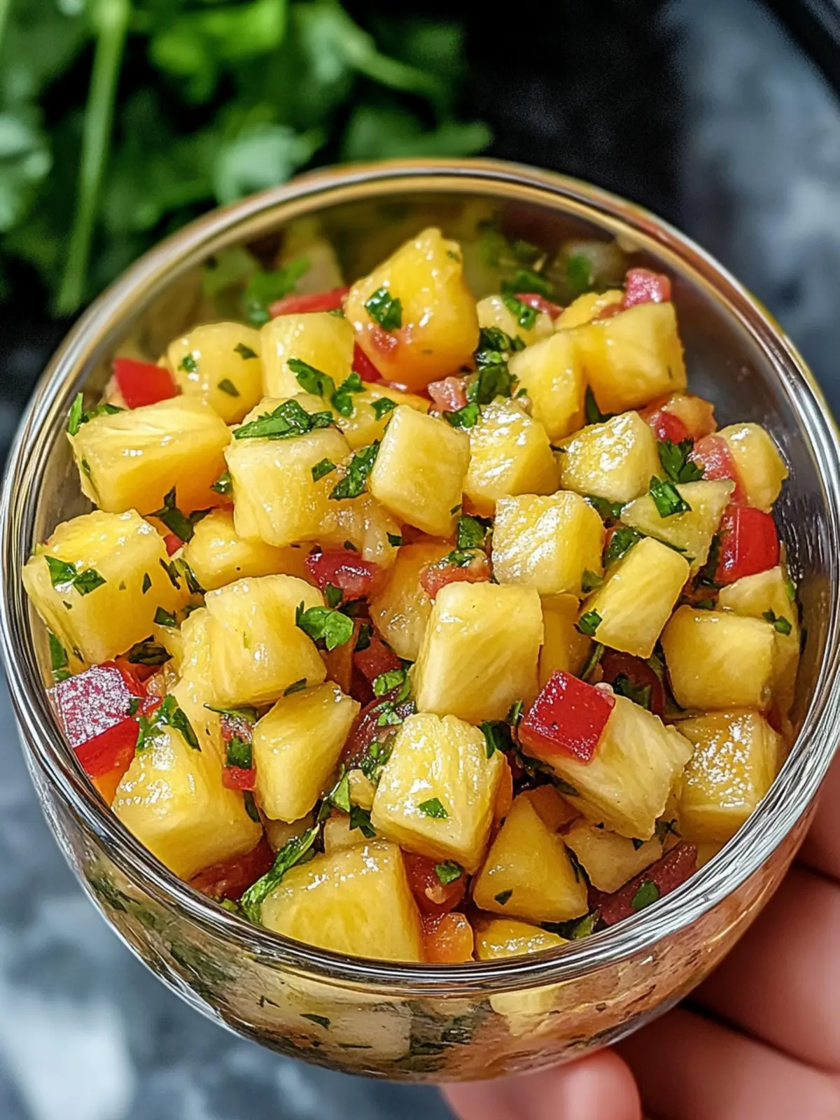 Pineapple Mango Salsa