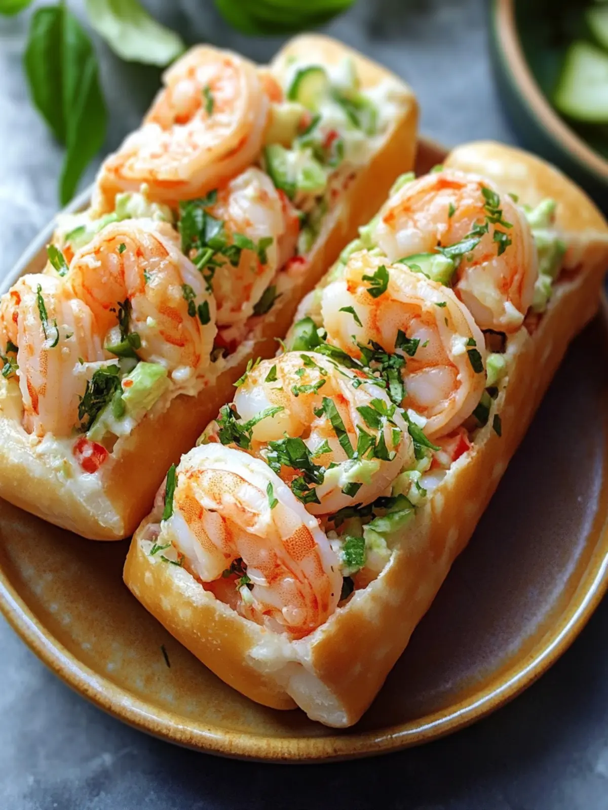 Savory Shrimp Rolls: Your New Favorite Homemade Delight 4 Shrimp Rolls