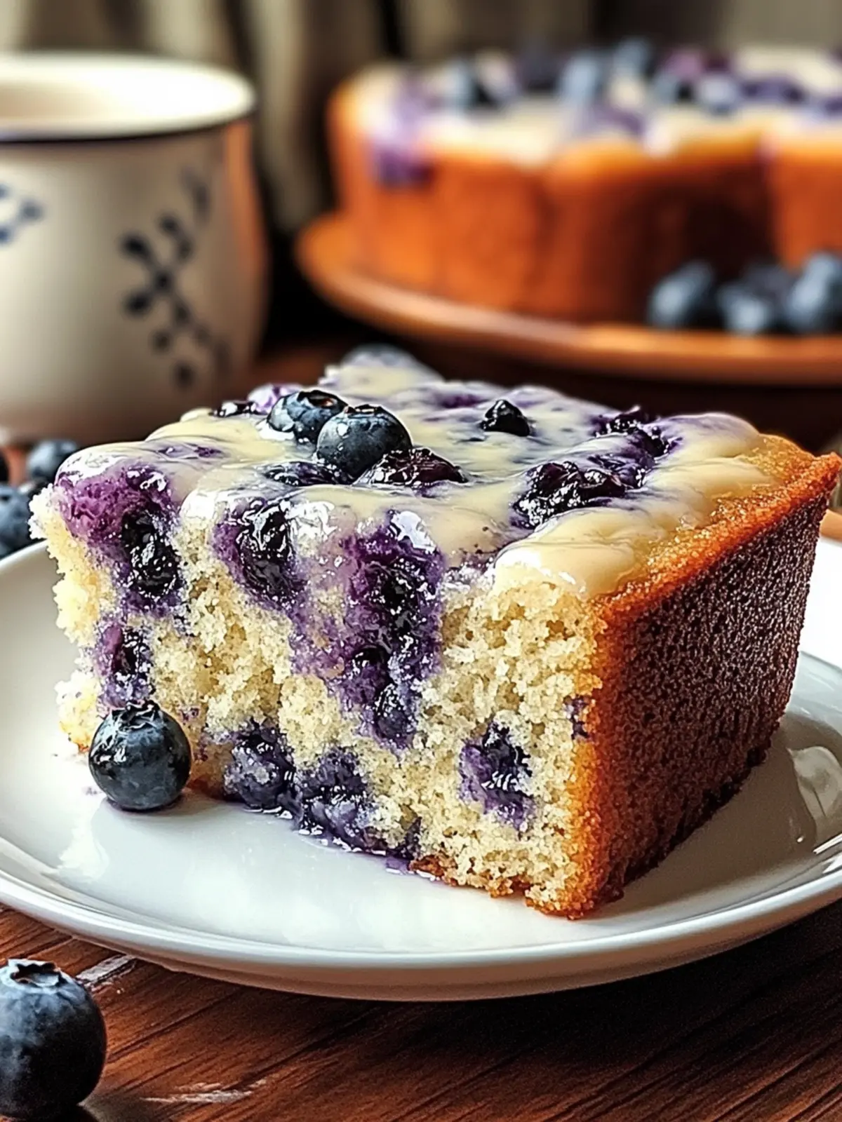 Blueberry Buttermilk Breakfast Cake for Weekend Bliss 2 Blueberry Buttermilk Breakfast Cake