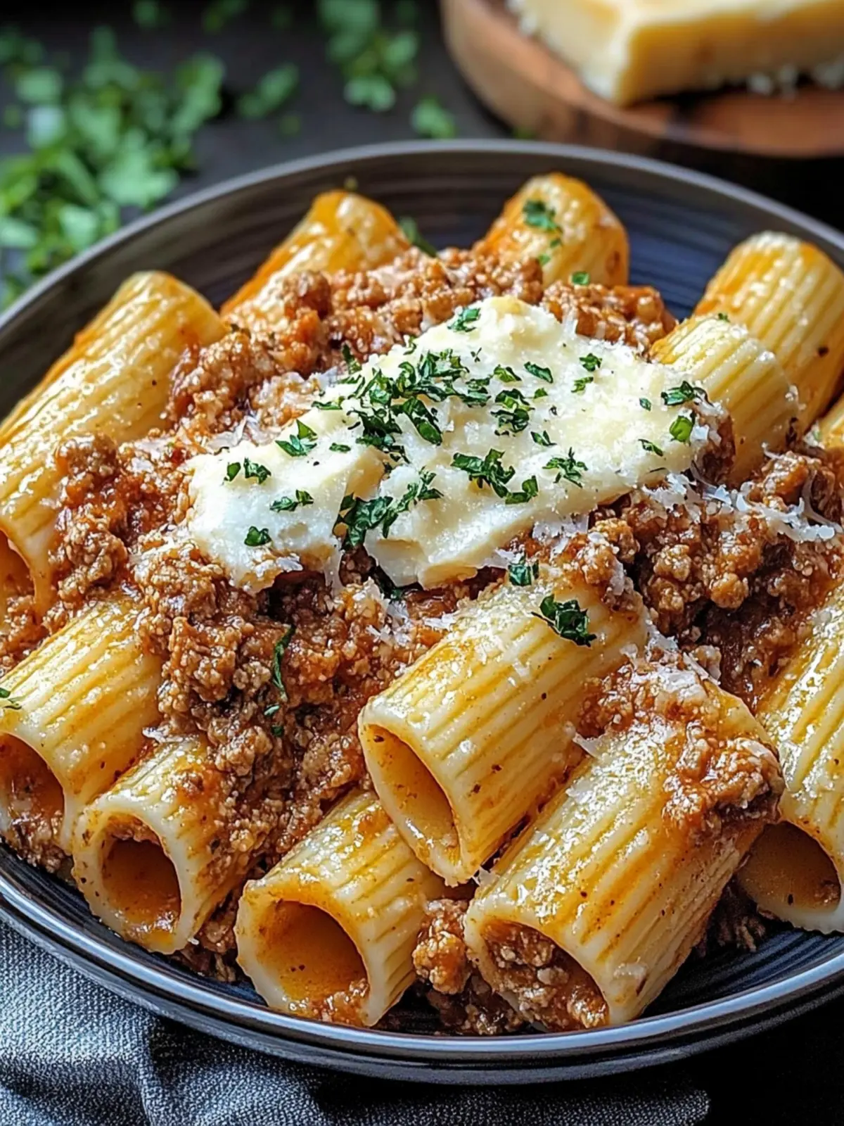 Decadent Garlic Butter Bolognese Rigatoni Everyone Loves 4 Garlic Butter Bolognese Rigatoni
