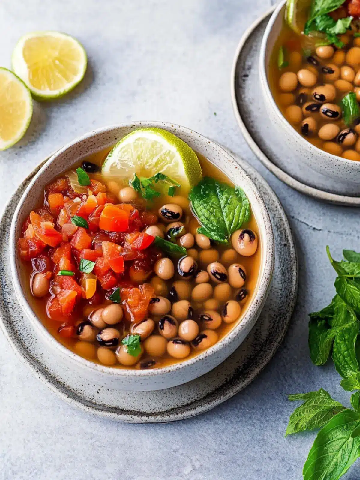 Savory Black-Eyed Peas with Bacon for Good Luck and Comfort 4 Black Eyed Peas