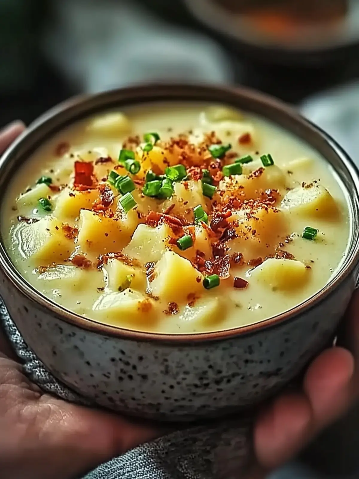 Classic Old-Fashioned Loaded Potato Soup