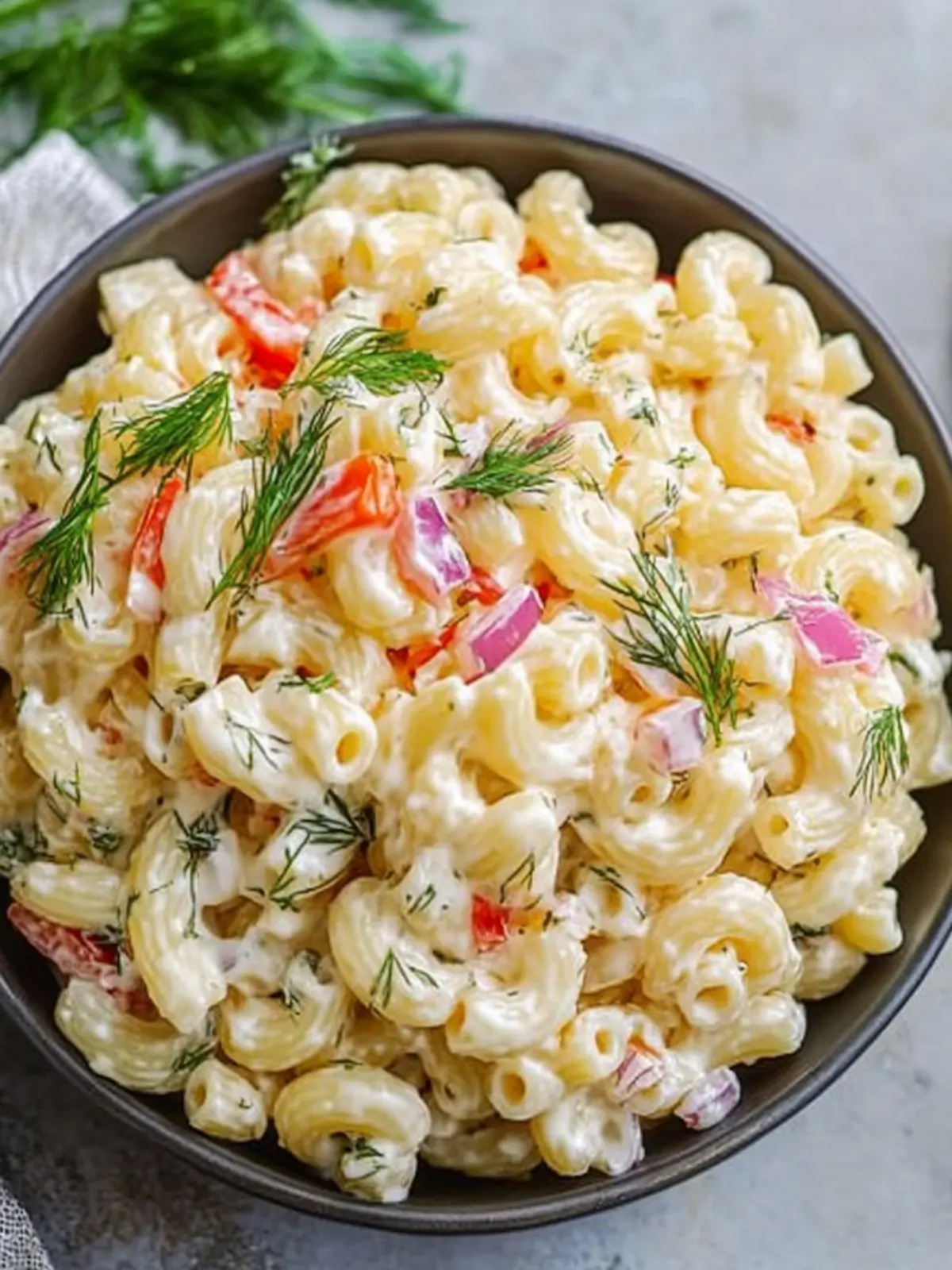 Macaroni Dill Pasta Salad