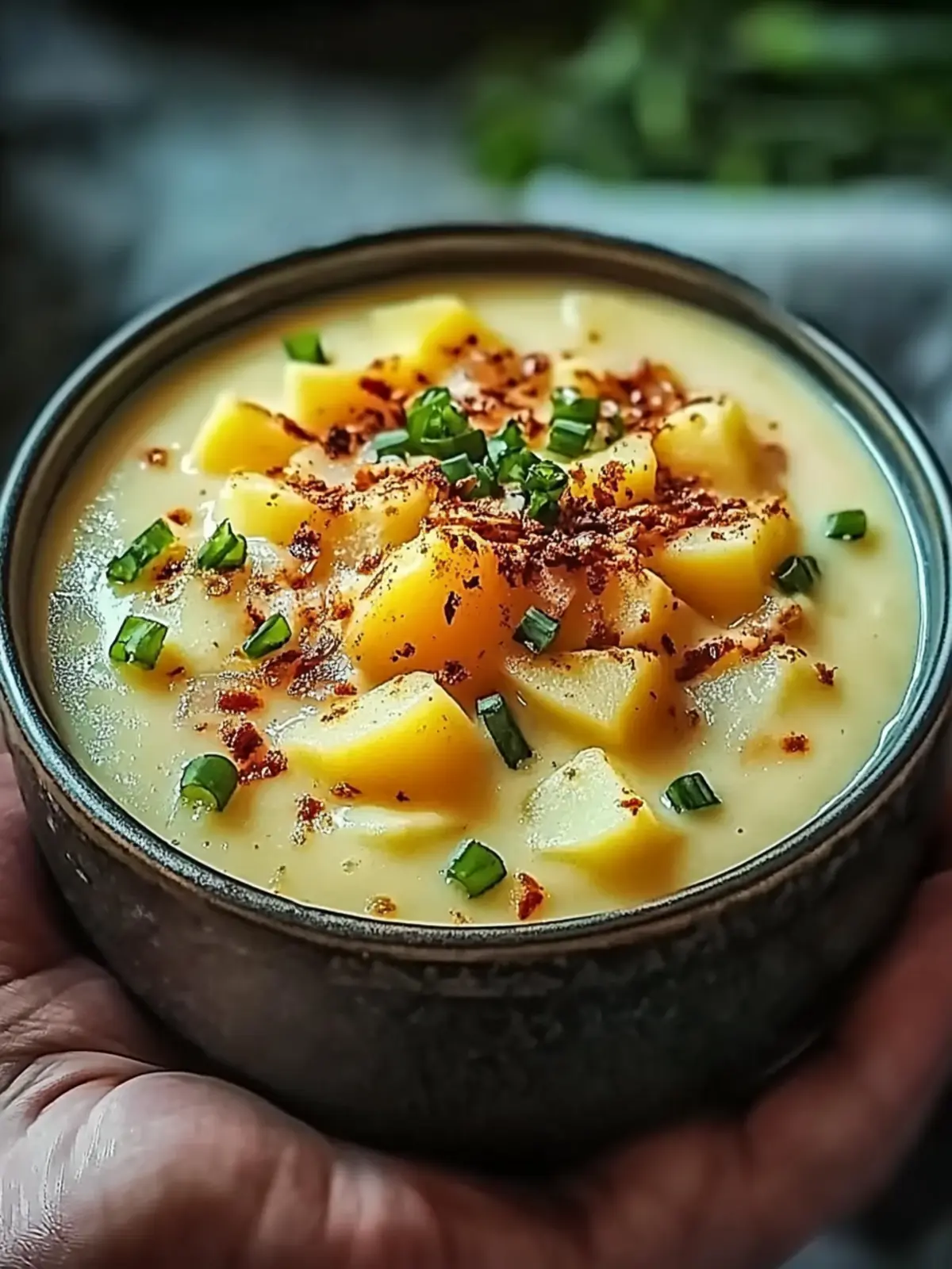Classic Old-Fashioned Loaded Potato Soup