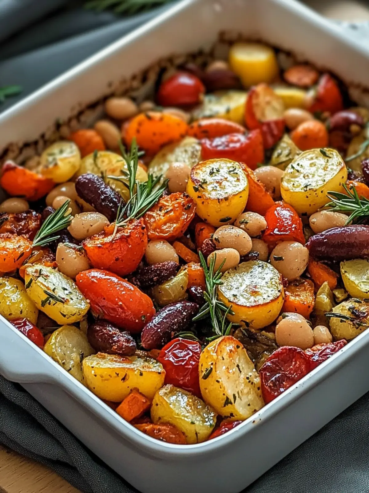 Rustic Roasted Veggie Bake with Cannellini for Cozy Evenings 3 Rustic Roasted Veggie Bake with Cannellini