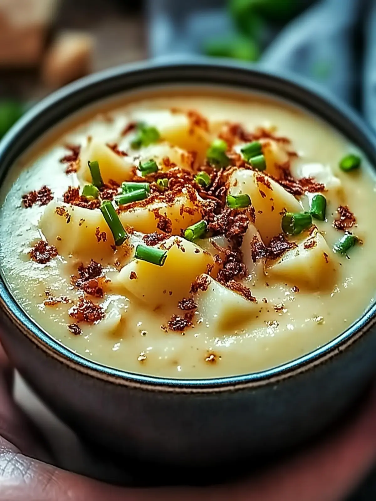 Classic Old-Fashioned Loaded Potato Soup to Cozy Your Soul