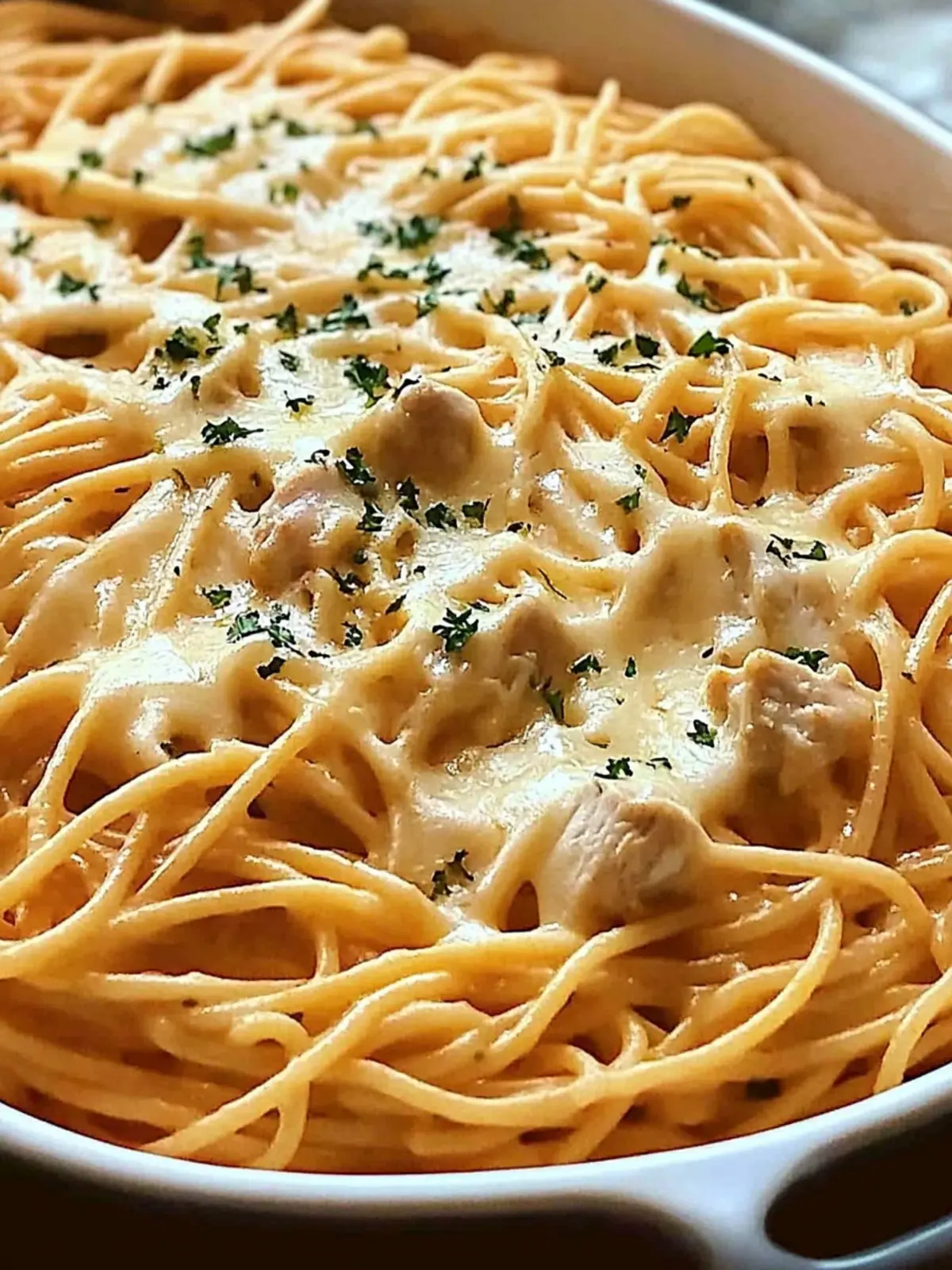 Slow Cooker Amish Cheesy Chicken Spaghetti Delight 3 Slow Cooker Amish Cheesy Chicken Spaghetti