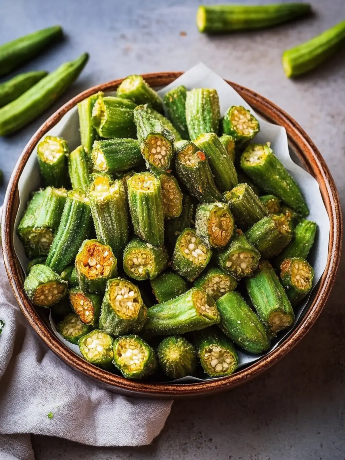 Fried Okra Crispy Perfection for Your Next Comfort Dish 3 Fried okra