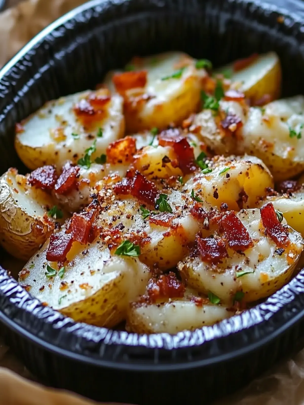 Cheesy Mississippi Mud Potatoes that Will Ignite Your Taste Buds 4 Cheesy Mississippi Mud Potatoes