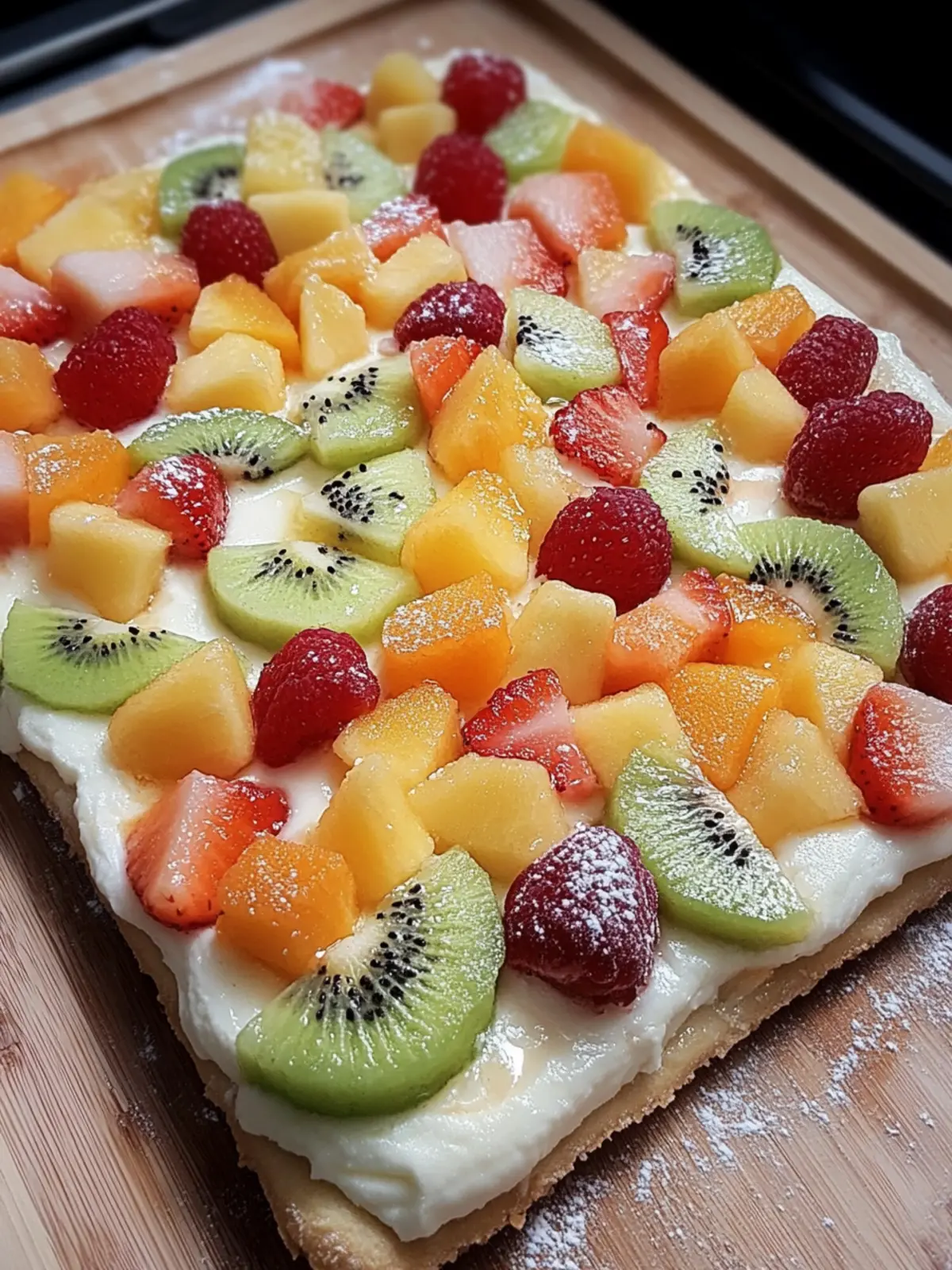 A Taste of Summer   Fruit Pizza