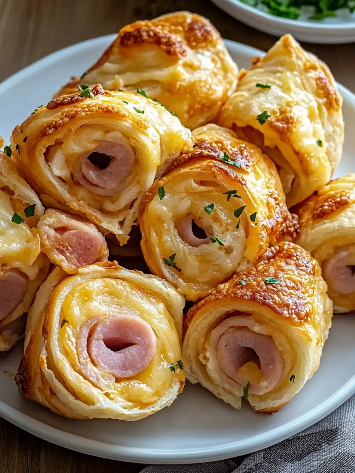 Ham And Cheese Roll Ups: Quick Bites for a Tasty Snack 4 Ham And Cheese Roll Ups