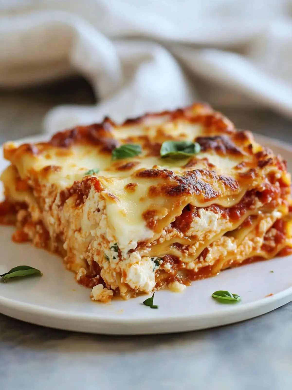 Cottage Cheese Lasagna