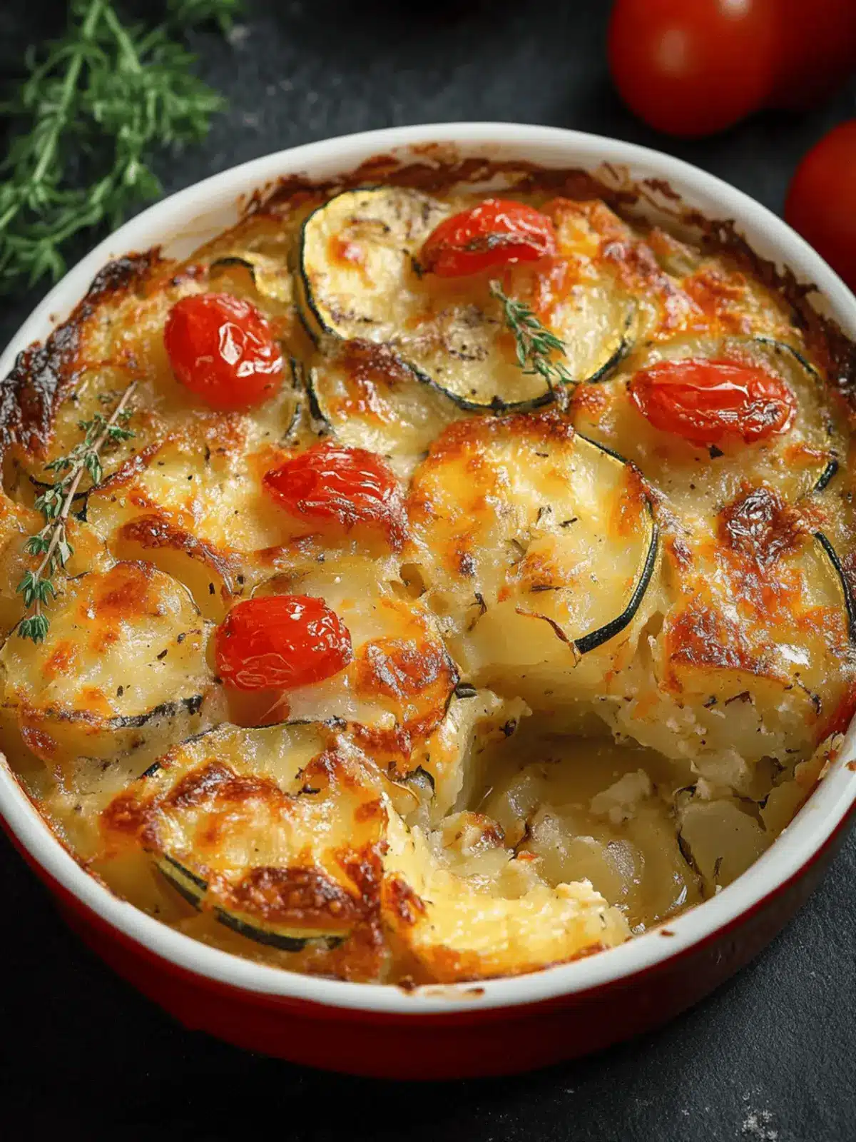 Zucchini Potato Bake