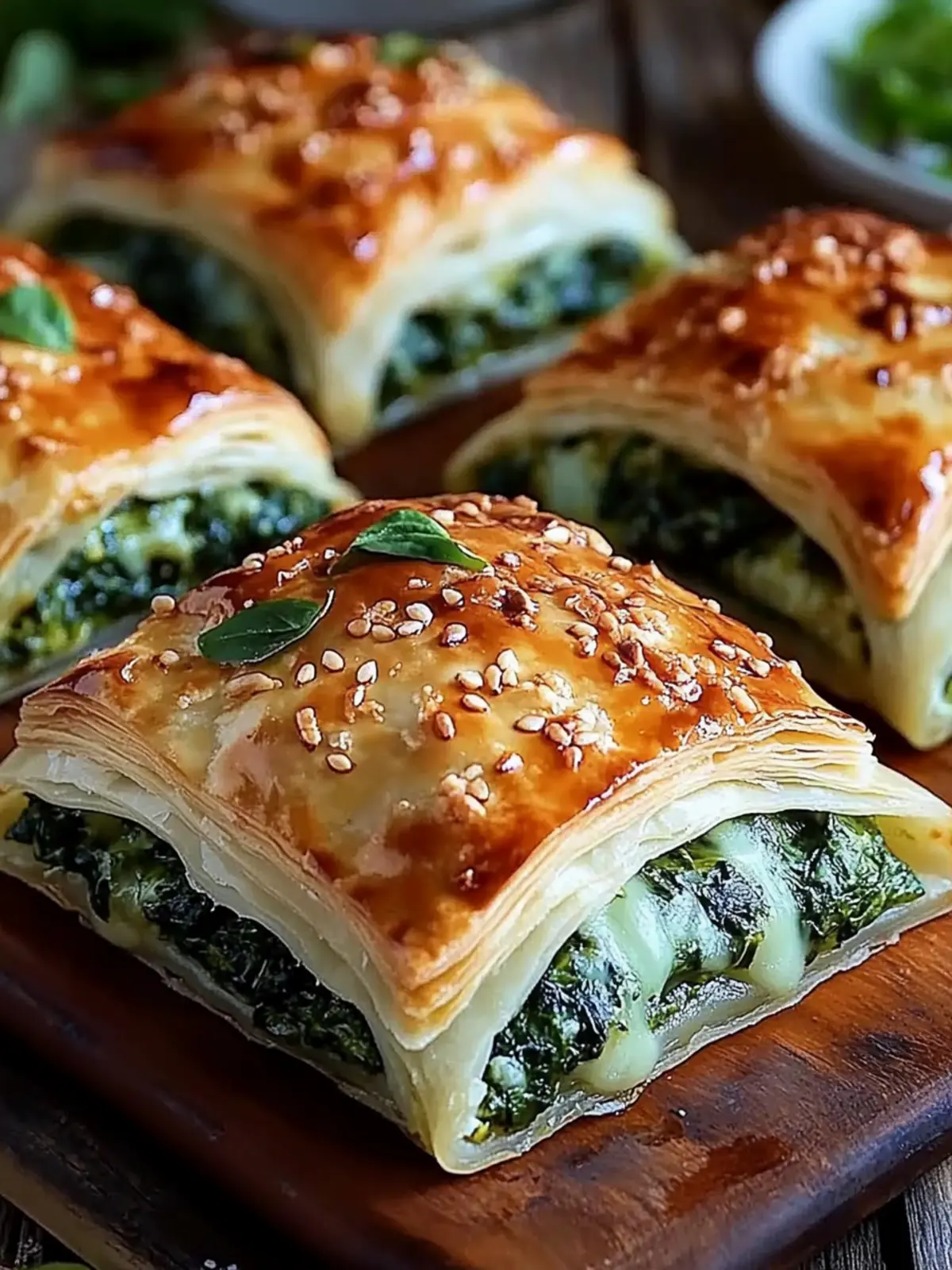 Irresistible Spinach Stuffed Pastry for Cozy Nights in 4 Spinach Stuffed Pastry