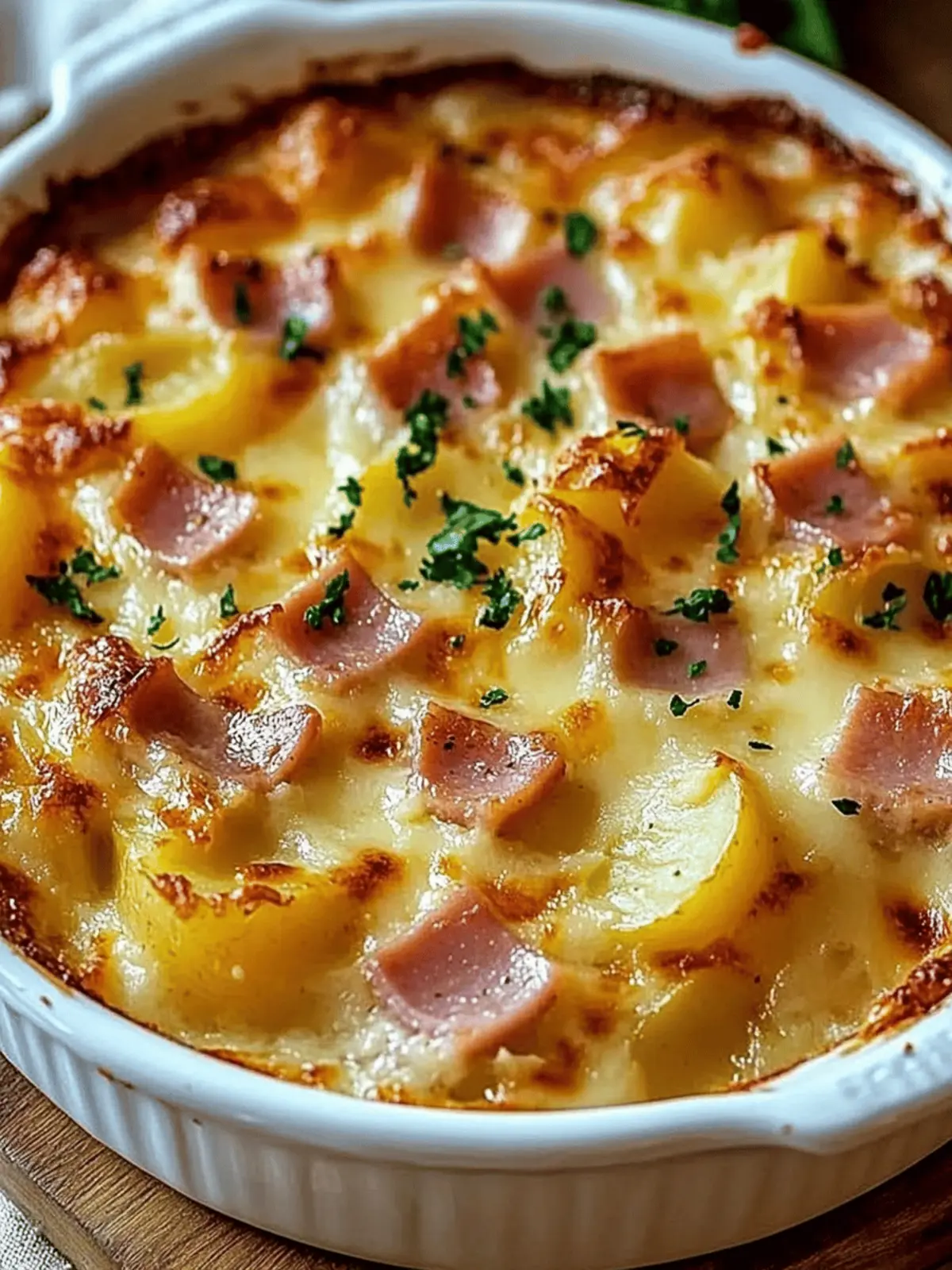 Ham and Potato Au Gratin: Comfort Food to Warm Your Heart 4 Ham and Potato Au Gratin