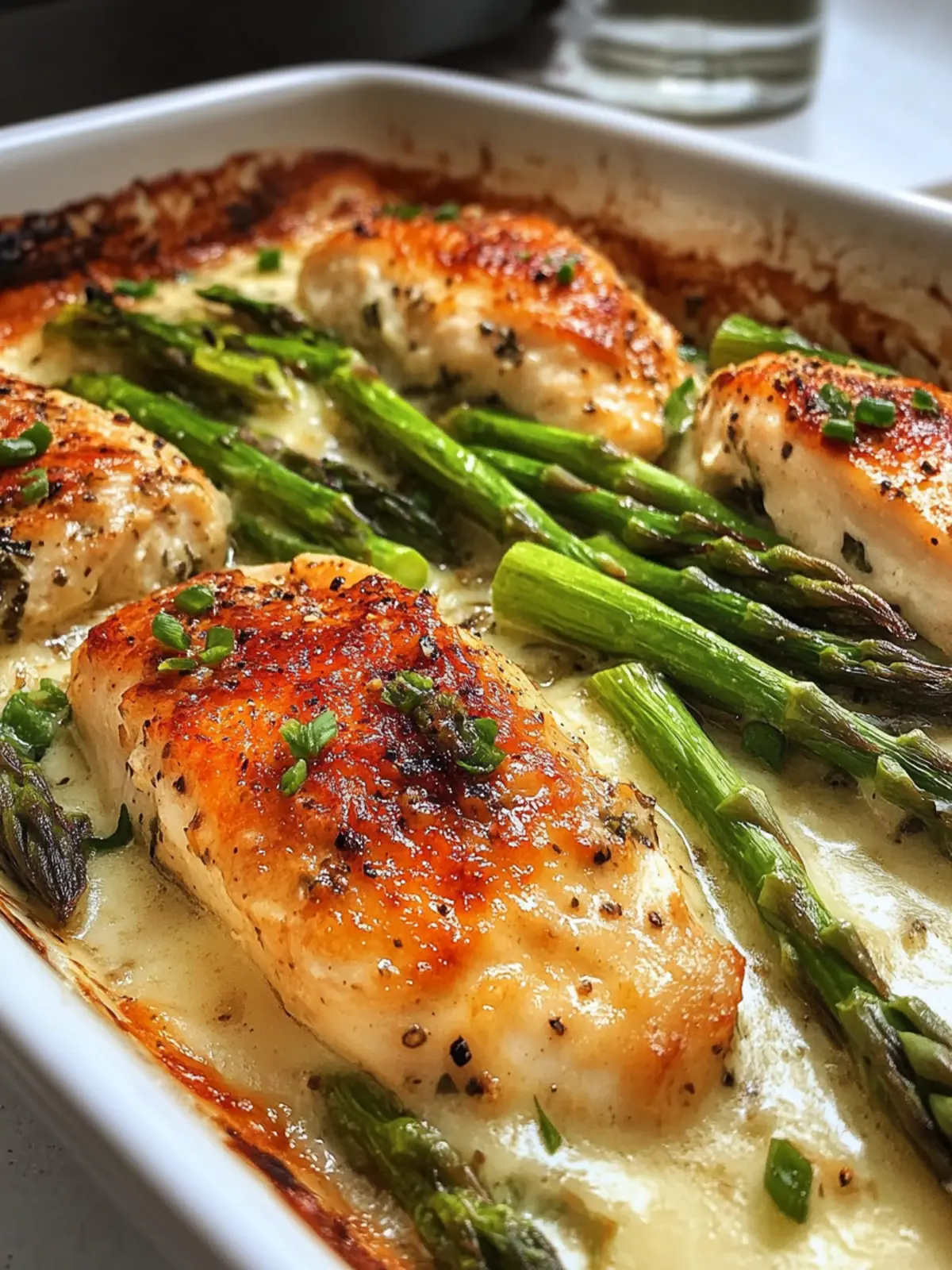 Savor Caesar Chicken with Asparagus for a Tasty Twist 3 Caesar Chicken with Asparagus