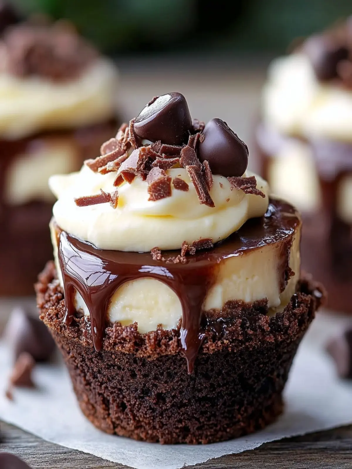 Loaded Brownie Cheesecake Cups: Indulge in this Delight
