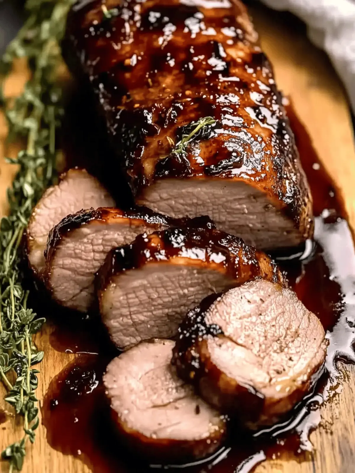 Savory Balsamic Glazed Pork Tenderloin: A Dinner to Impress 3 Savory Balsamic Glazed Pork Tenderloin