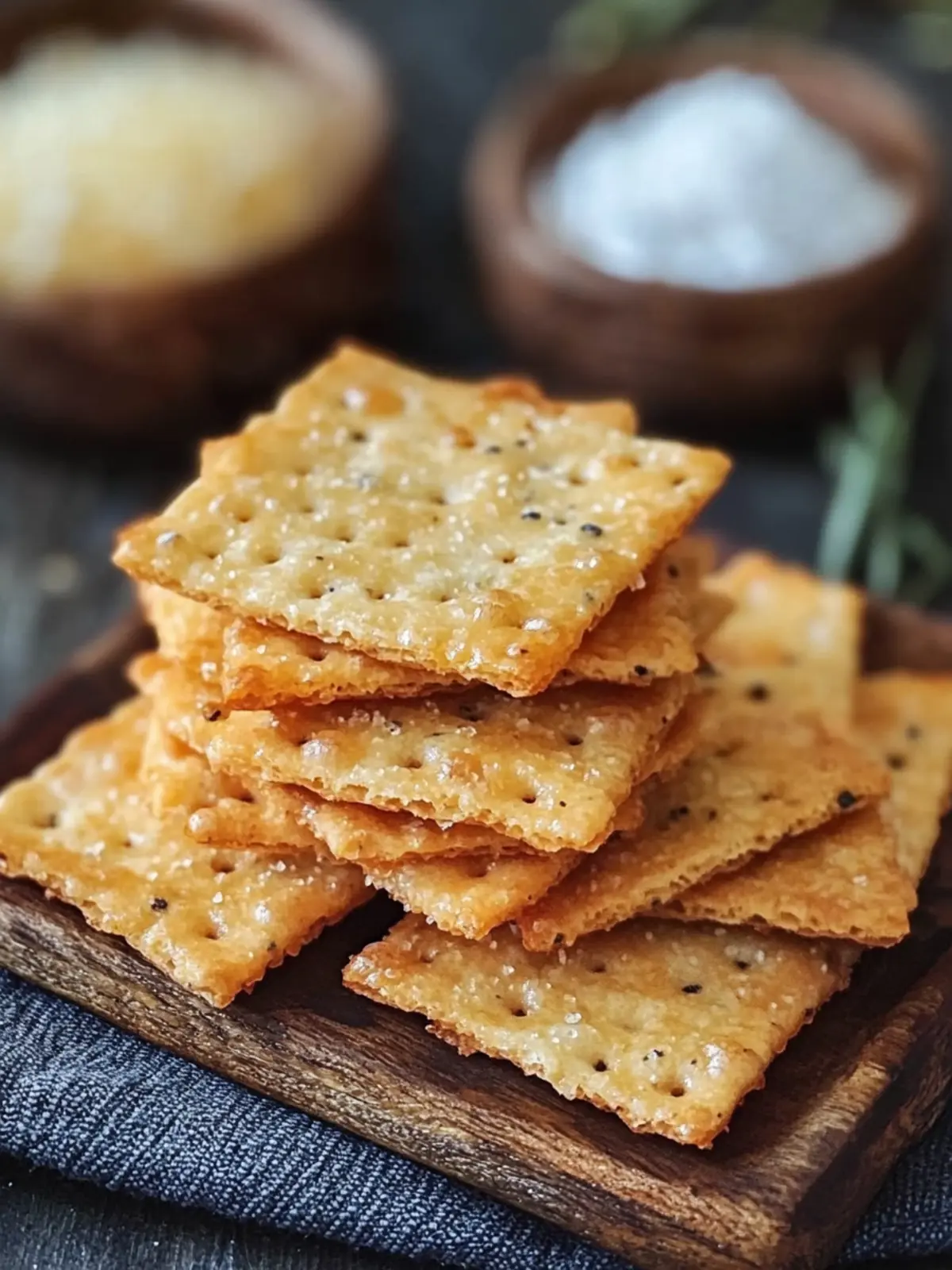 Keto Crackers That Crunch: Cheesy Low-Carb Snack Bliss 4 Keto Crackers Crispy, Cheesy, and Low-Carb Snack Heaven!