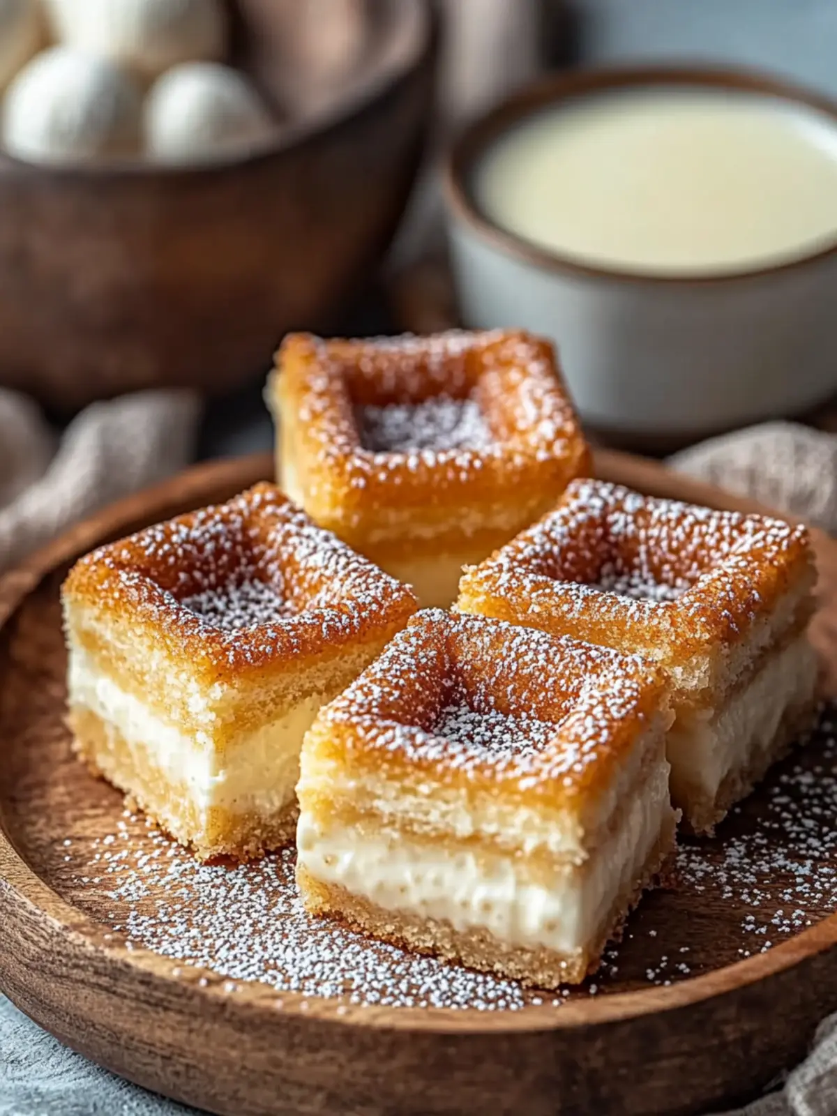 Churro Cheesecake Bars