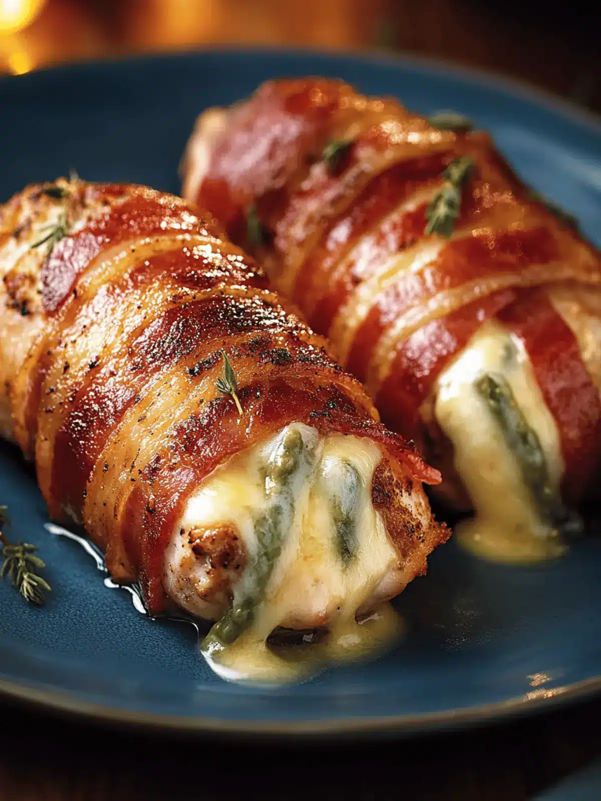 Bacon-Wrapped Cheese-Stuffed Chicken That Will Wow Your Tastebuds 4 Bacon-Wrapped Cheese-Stuffed Chicken