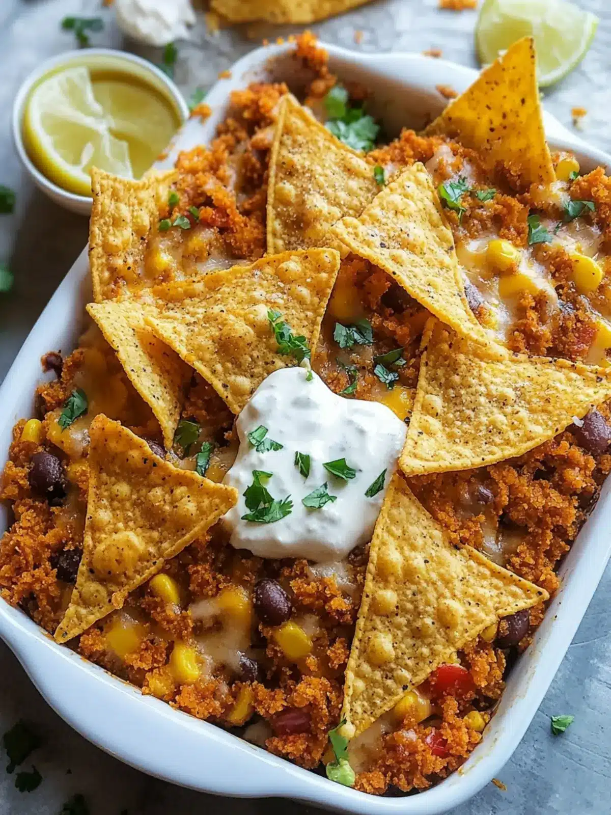 Taco Doritos Casserole: A Flavorful Family Favorite Delight 4 Taco Doritos Casserole